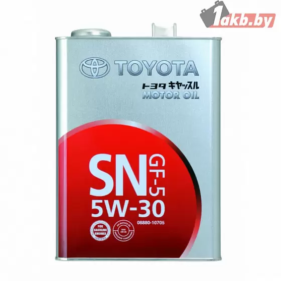 Toyota 5W-30 SN Япония Ж/Б 5W30 4л.