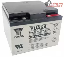 Аккумулятор Yuasa Rec26-12 (26 A/h)