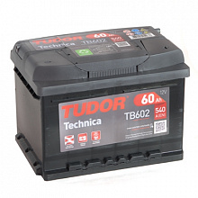 Аккумулятор Tudor Technica TB602 (60 А/ч), 540A R+