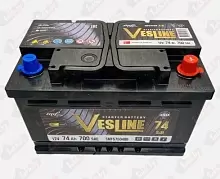 Аккумулятор VESLINE (74 A/h), 680A R+