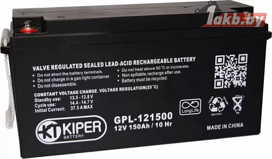 ИБП Kiper GPL-121500 (12 V/150 A/h)