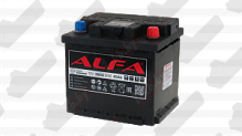 Аккумулятор ALFA Standart (45 A/h) 380A, R+