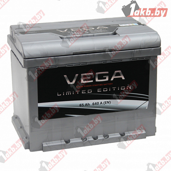 Vega 6СТ-65 е (65 A/h), 640A R+